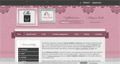 Desktop Screenshot of ella-eshop.cz